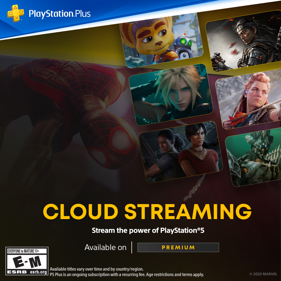 PS5 cloud streaming launches this month for PlayStation Plus