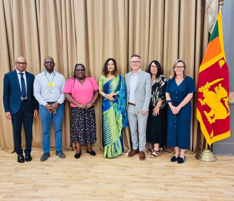 Sri Lanka in London (@slhcinlondon) on Twitter photo High Commissioner <a href="/SarojaSirisena/">Saroja Sirisena</a> met with officials of <a href="/NHS_ELFT/">East London NHS Foundation Trust (ELFT)</a> to enhance training opportunities for Sri Lankan healthcare professionals as part of the implementation of the MoU on healthcare cooperation between #SL & #UK <a href="/SLHCinLondon/">Sri Lanka in London</a> #NHS #DiplomacyLk High Commissioner <a href="/SarojaSirisena/">Saroja Sirisena</a> met with officials of <a href="/NHS_ELFT/">East London NHS Foundation Trust (ELFT)</a> to enhance training opportunities for Sri Lankan healthcare professionals as part of the implementation of the MoU on healthcare cooperation between #SL & #UK <a href="/SLHCinLondon/">Sri Lanka in London</a> #NHS #DiplomacyLk
