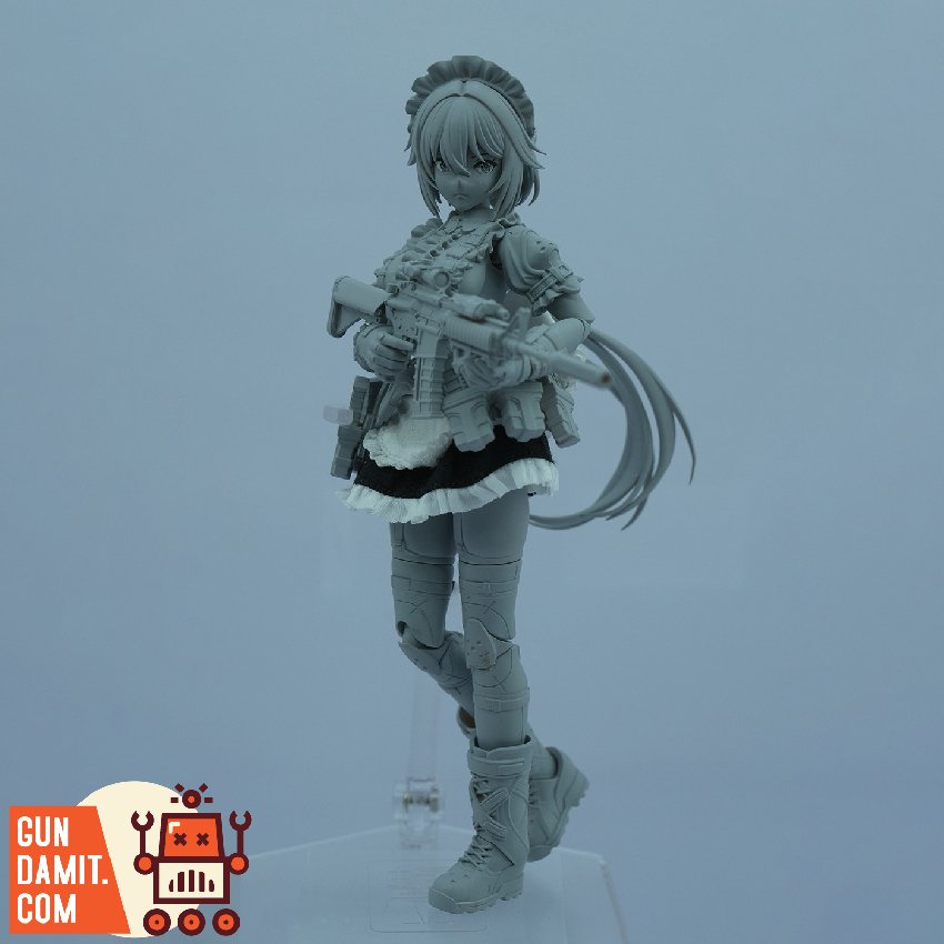 GundamitStore's tweet photo. [Pre-Order] Snail Shell 1/12 Tactical Maid Kazuon Tokiwa
Material: ABS
Scale: 1/12
Full Price Unknown
--------
👇links👇 
https://t.co/cjhmznIXko

#SnailShell #TypeHammerhead #SubmarinerGirl #Dufa #SnailShellDufa 
#actionfigure #modelkit #Gundamit #GD https://t.co/muyskp0r0z