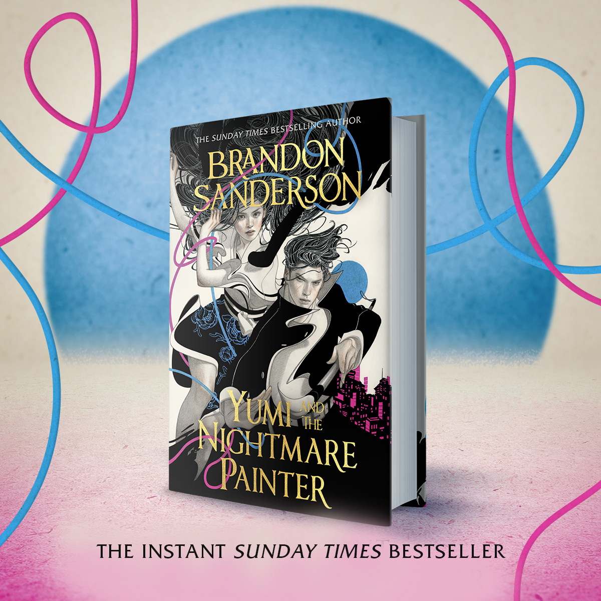✨We are thrilled to announce that @brandsanderson's #YumiandtheNightmarePainter is an Instant Sunday Times Bestseller ✨ Have you picked up your copy of this riveting new fantasy novel?🌌 geni.us/YumiandthePain…