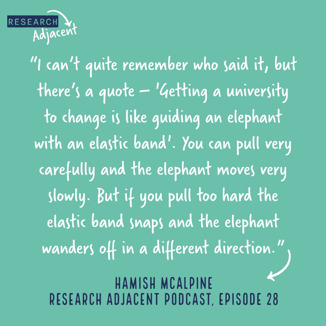 I promised you there was talk of elephants in the latest podcast episode! 🐘 This analogy from guest @hamish_mcalpine was a new one on me, but I absolutely get it. At times I have lived it! Someone more talented than me please turn it into a cartoon! ✏