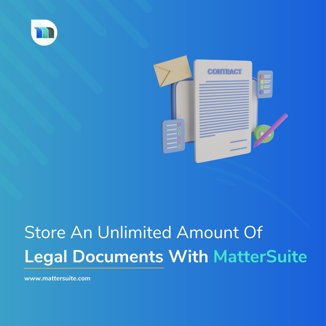 MatterSuite's tweet image. Experience the convenience of unlimited storage with MatterSuite

Visit: mattersuite.com/legal-document…

#MatterSuite #LegalWorkflow #Litigationmanagement #mattermanagement #casemanagement #legalmattermanagement #legalpracticemanagement #practicemanagement