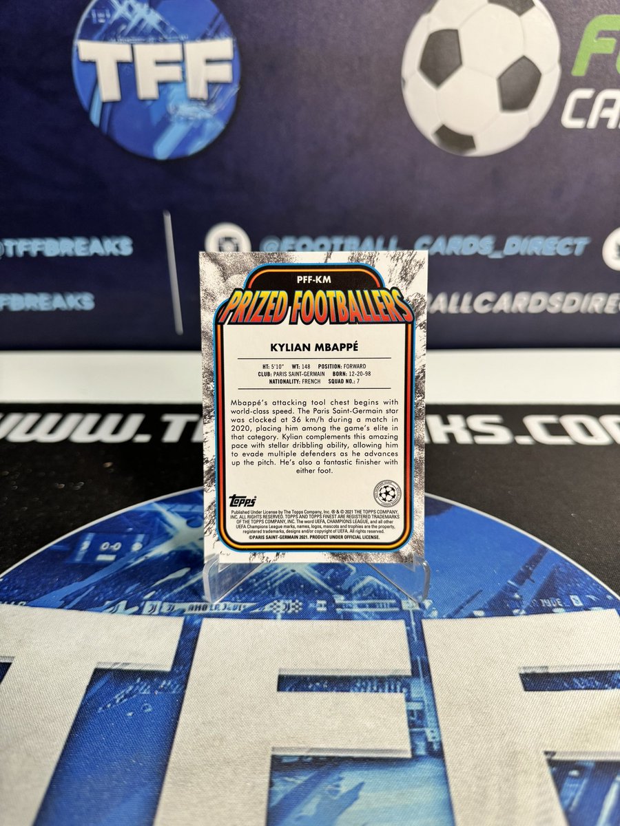 thefifafinisher's tweet image. Mbappe Black &amp;amp; Gold Fusion /3 💥🔥 @topps_uk Finest UCL Soccer Highlights! 🚨

Thanks for the support! 💪

Get your spots here ⬇️
TFFBREAKS.COM

#topps #toppssoccer #toppsinception #inceptionsoccer #thehobby #footballcards #soccercards #sportstradingcards