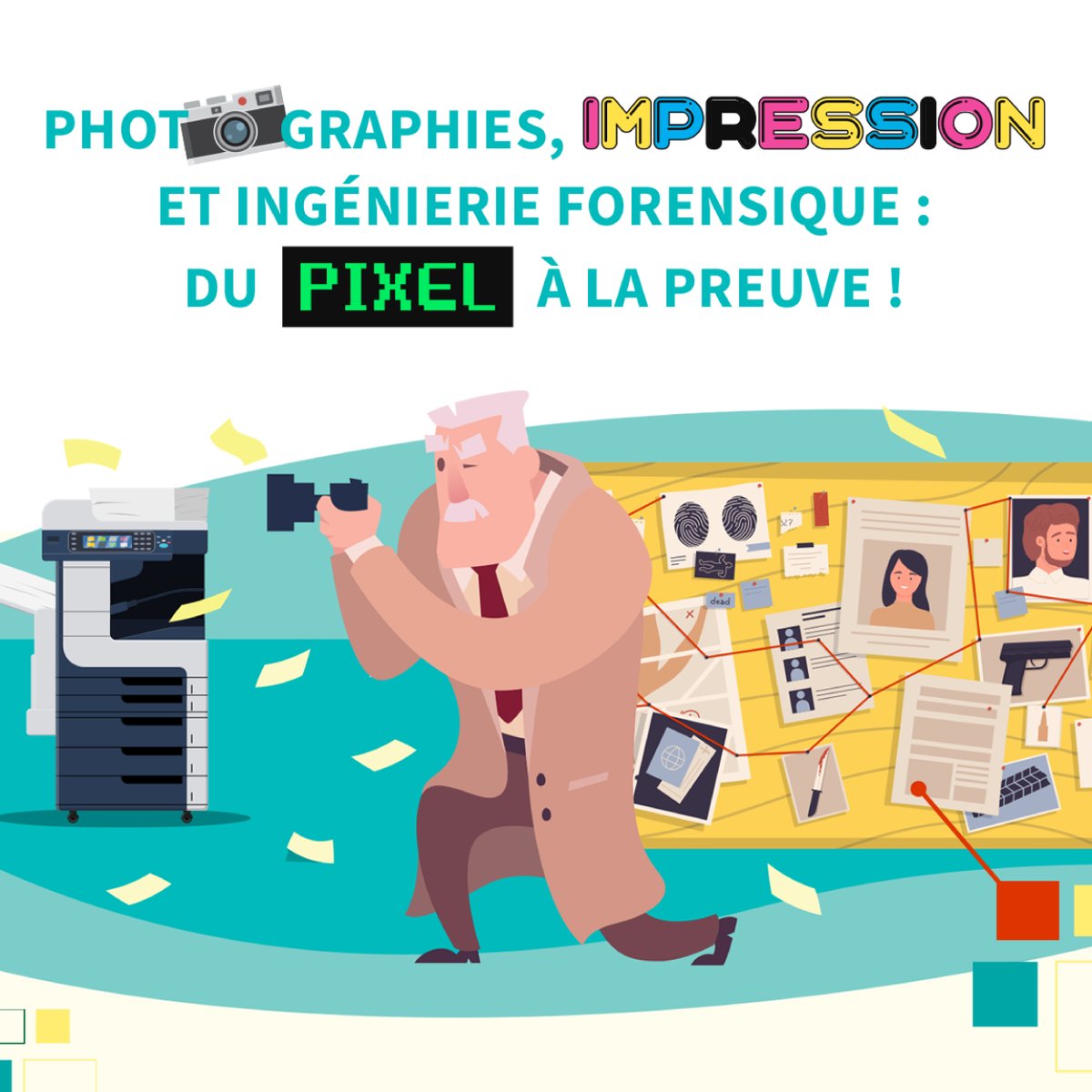 CEPForensic's tweet photo. Photographies, impression et ingénierie forensique : du pixel à la preuve !
Dans cette infographie captivante, plongez au cœur de l’ingénierie forensique et découvrez comment la photographie et l’impression jouent un rôle essentiel dans cette discipline.

https://t.co/wVGRCacMXr https://t.co/zshWxbb1yu