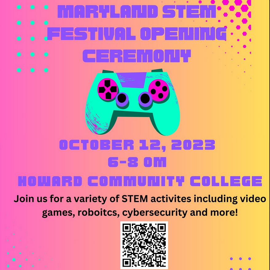 Check  out this amazing event that is happening tomorrow! Get involved in the  STEM community with the Maryland STEM festival opening ceremony with  plenty of fun activities. Find out at marylandstemfestival.org/events/marylan…