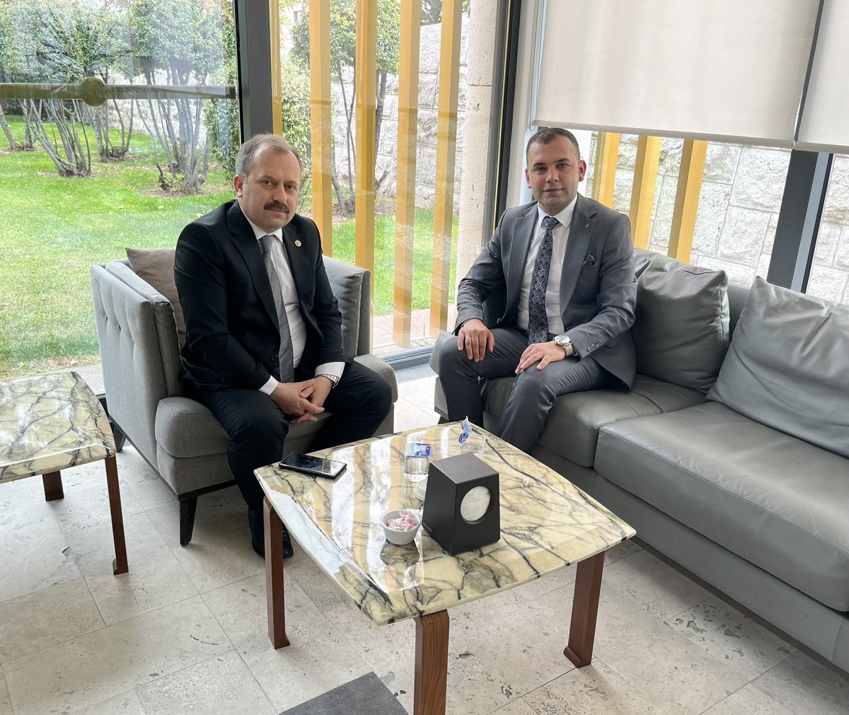 Ak Parti Kastamonu Milletvekilimiz Sayın Halil Uluay'ı TBMM'nde ziyarette bulundum. Misafirperverliklerinden dolayı kendilerine en kalbi şükranlarımızı sunuyor,çalışmalarında üstün başarılar ve kolaylıklar diliyorum.