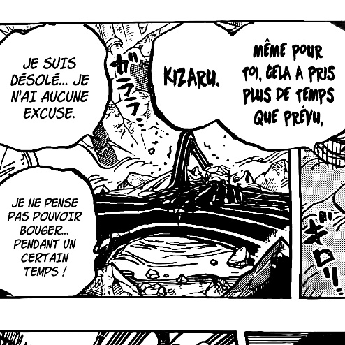 Bon au final Oda est fidèle au rapport de force qu'il a instaurer, Yonko >> Amiraux 🗣🗣#ONEPIECE1095