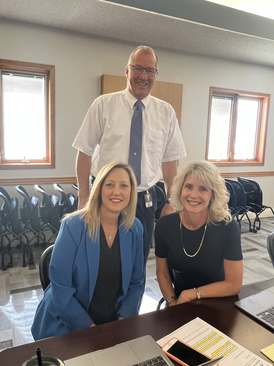 NCSACinde's tweet image. @esu11 Superintendent Meeting with director reports on technology, SPED, and teaching &amp;amp; learning. #TurnitUptoESU11

Brad Dirksen @NDE_GOV presented positive changes in rule 21 &amp;amp; 24 on certification and accreditation. 
 
Delicious lunch &amp;amp; @NRCSA1980 meeting followed. #RootedNe