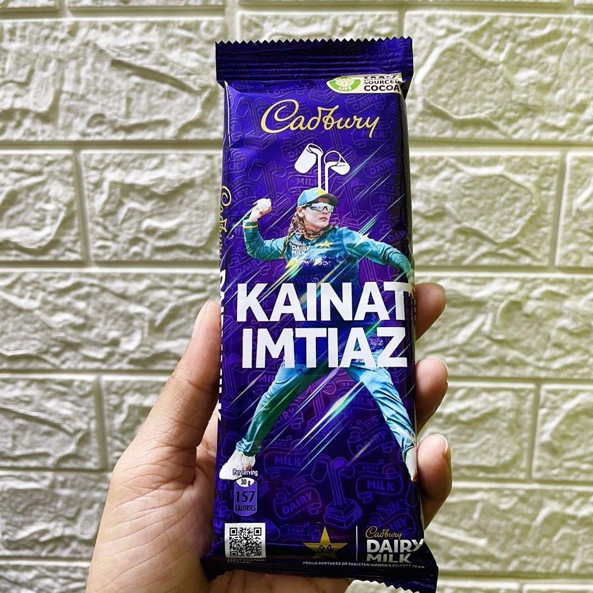 Stemsports1's tweet photo. Kainat Imtiaz X Cadbury 😍 https://t.co/bO3ZIJKooc