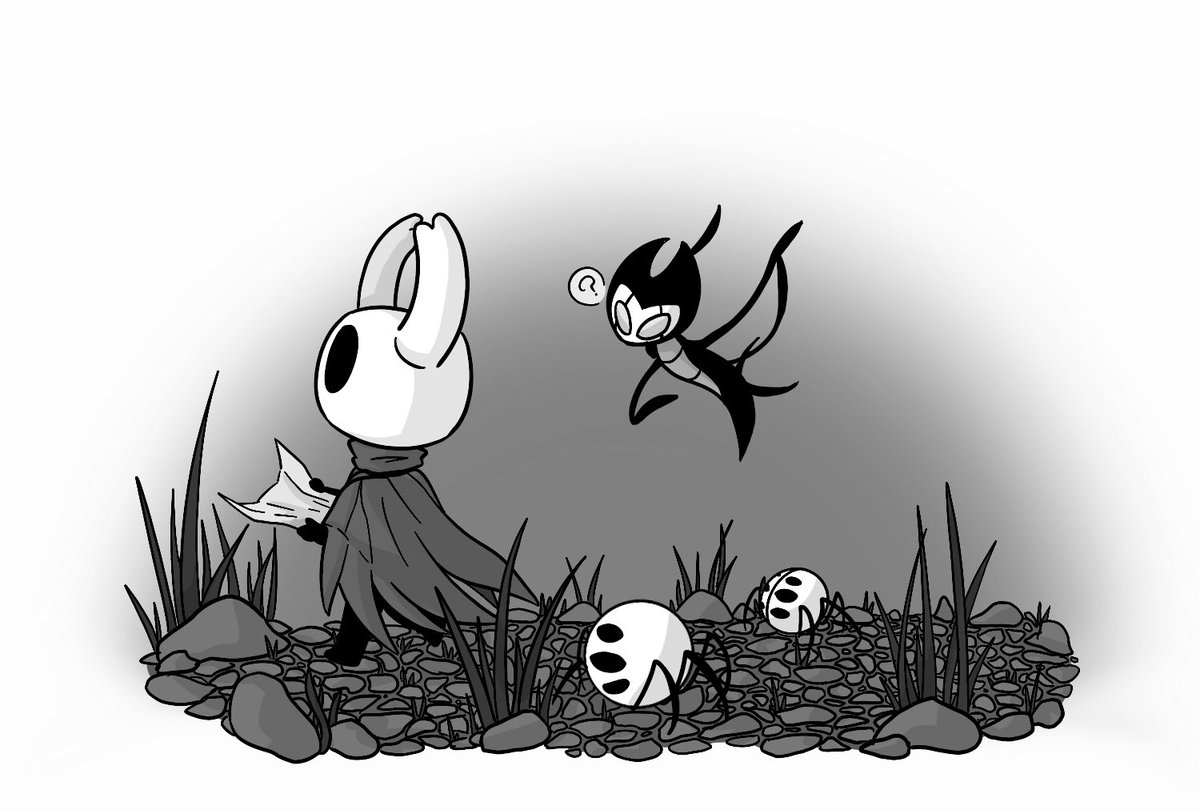 calmchapsart's tweet photo. Inktober Day 3 - Path

#Inktober #hollowknight https://t.co/1GKxRhREu9