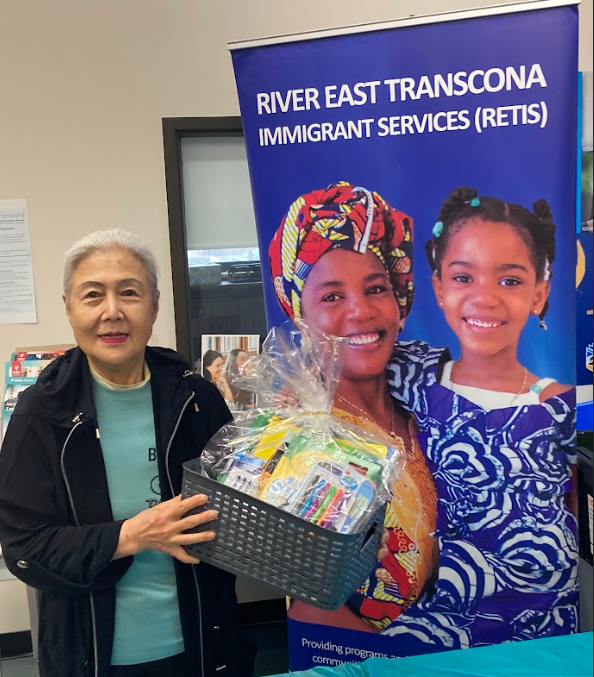 WinnipegAdultEd's tweet photo. A special congratulations to Bong, for taking home the door prize from RETIS!

We are so excited to be partnering with @icmanitoba1  all month to host these fairs. Stay tuned for next week when more organizations will be setting up in our Student Lounge. https://t.co/RxGqgP8oJq