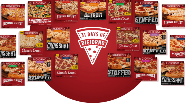 smittycol's tweet photo. All month long, DiGiorno is giving pizza fans the chance to embrace their love of 'za with free pizza, cheesy merch and much more – including a trip to Las Vegas for the Big Game. #BrandLove #emp https://t.co/cVLigjHsI9 https://t.co/aR6Nc3Y6P5