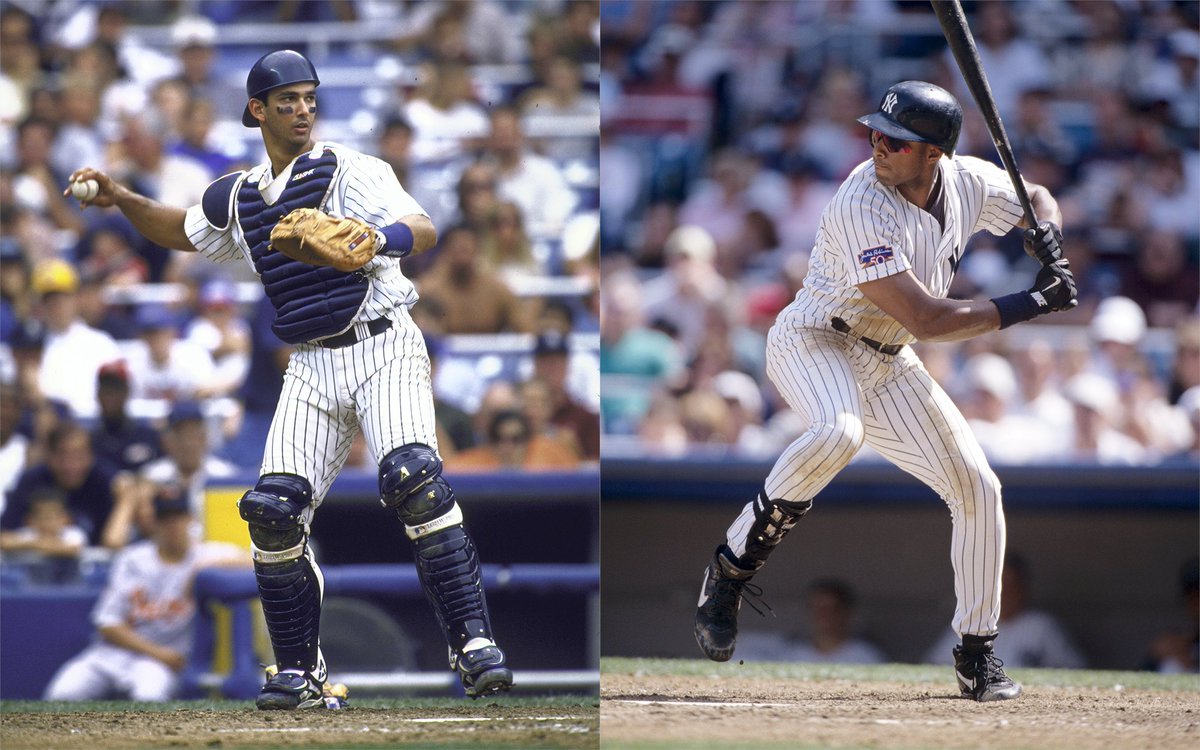 Jorge Posada and Bernie Williams, both lifelong Yankees and pillars of the Bombers’ 1990s dynasty, were born in Puerto Rico.

Together the dynamic duo combined for 9 World Championships, 10 All-Star selections, 562 home runs and exactly 4,000 hits.

#HispanicHeritageMonth 🇵🇷