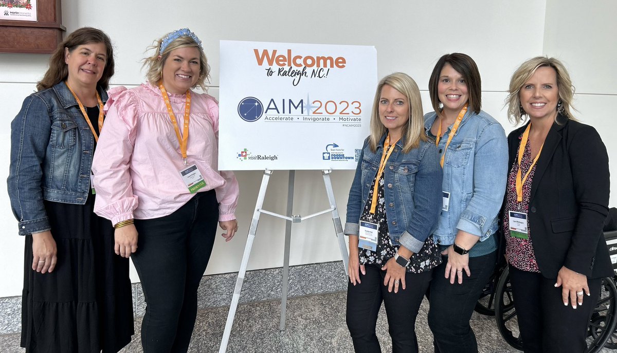 Cycling to Success at #NCAIM2023 to share best practices at <a href="/ChocoPrimary/">Chocowinity Primary School</a>. Bonus was our district support and colleagues attending our session! @SummerDail <a href="/DaleColeNCPOY/">Dale Cole</a> <a href="/crystaldixon78/">Crystal Barnett, Ed.D</a>