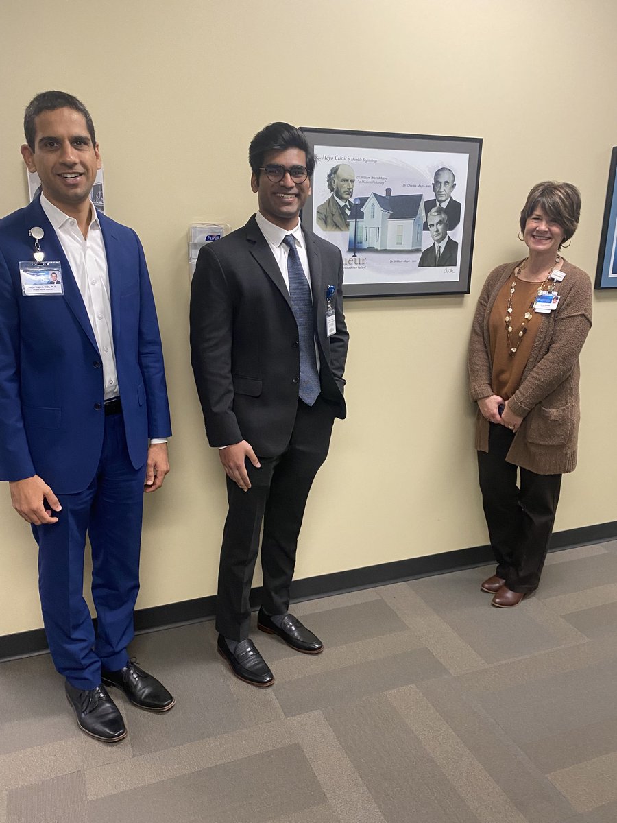 An eye-opening study of rural health disparities. Learned a lot from visiting <a href="/MayoClinicHS/">MayoClinicHealthSystem</a> in SW MN with my research mentor @SagarDugani_MD
@MBRUniveristy ➡️ <a href="/MayoClinic/">Mayo Clinic</a>