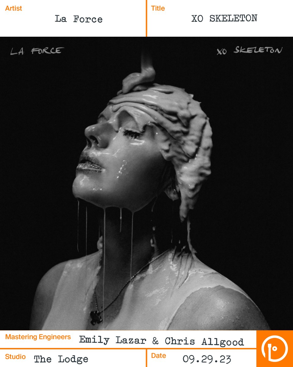 “XO SKELETON is the supple, steady, uncanny new album by La Force: a mixture of haunted pop and hot-blooded R&amp;B that glistens at the meeting-point between life, death and love.” - @thesoundofvinyl

Go listen to this incredibly powerful 9-track record by <a href="/laforceband/">La Force</a> OUT NOW