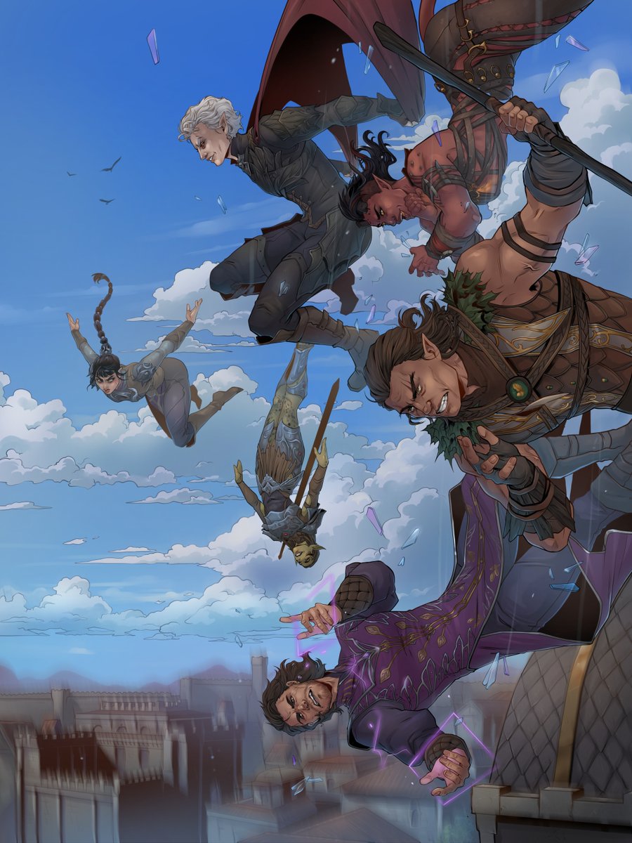 Hey, old buddy, old pal <a href="/larianstudios/">Larian Studios</a> if you'll ever need a comic artist I'm yours👀
#BaldursGate3