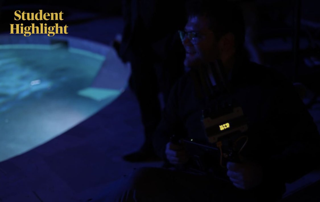 LoynoSCD's tweet photo. #LoynoFilm Senior Reece Loustalot is currently filming his senior thesis titled “Contact” coming 2024. Stay tuned 🎥🎞#StudentHighlight #Film #LoynoSCD https://t.co/KH0SAdO4Te