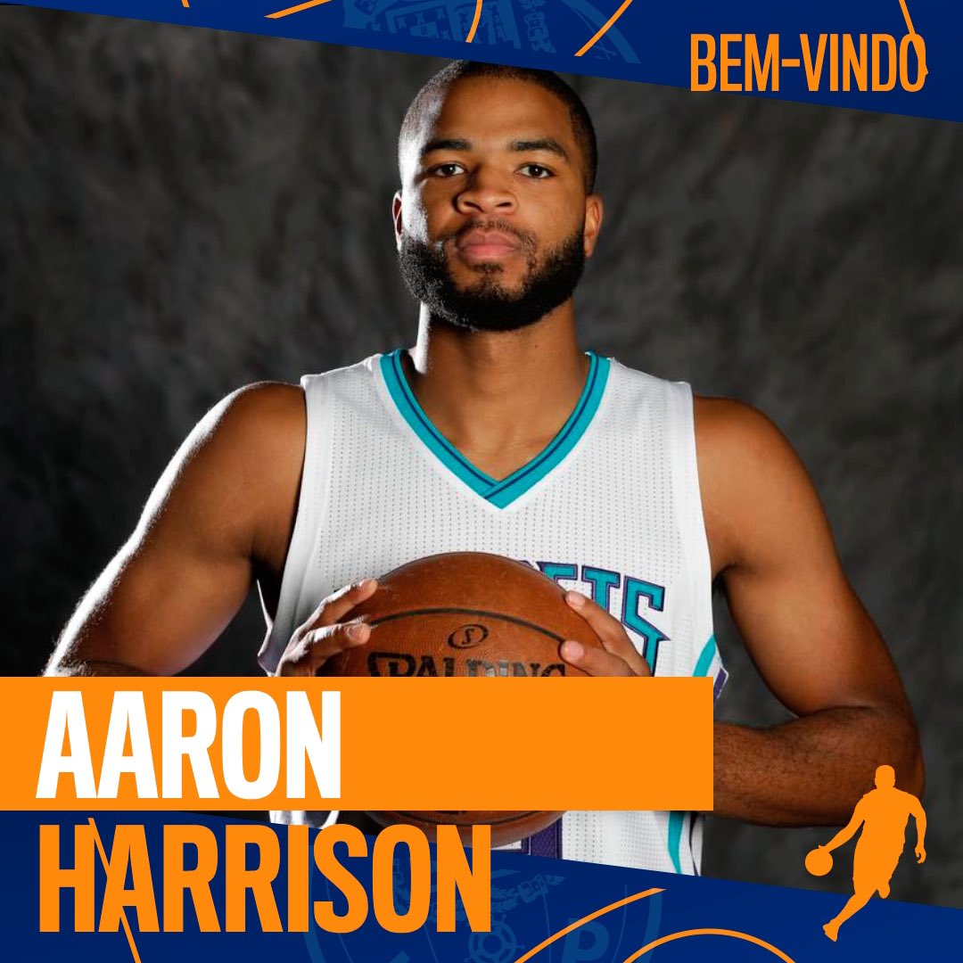 FCPorto's tweet photo. Bem-vindo, Aaron Harrison! Welcome! 💙

🏀Base/Extremo 📏1,98m 
👉28 anos 🇺🇸EUA
🔙Clubes anteriores: Charlotte Hornets (NBA), Dallas Mavericks (NBA), Galatasaray, Olympiacos, Turk Telekom, KK Cedevita Olímpija, Kaohsiung Steelers e Capitanes de Arecibo 

#FCPortoBasket #FCPortoSports