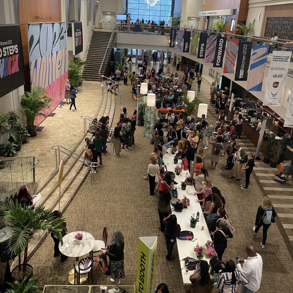 micheledarold's tweet image. Excitement is building as we're just minutes away from the kick-off of TEDxWomen2023! Get ready for a days of inspiring talks and discussions. 💪🚀 

#TEDWomen
 #CountdownToInspiration