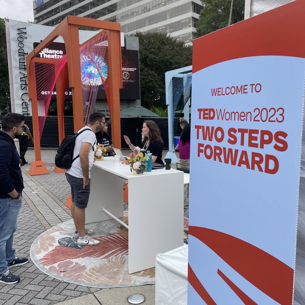 micheledarold's tweet image. Excitement is building as we're just minutes away from the kick-off of TEDxWomen2023! Get ready for a days of inspiring talks and discussions. 💪🚀 

#TEDWomen
 #CountdownToInspiration