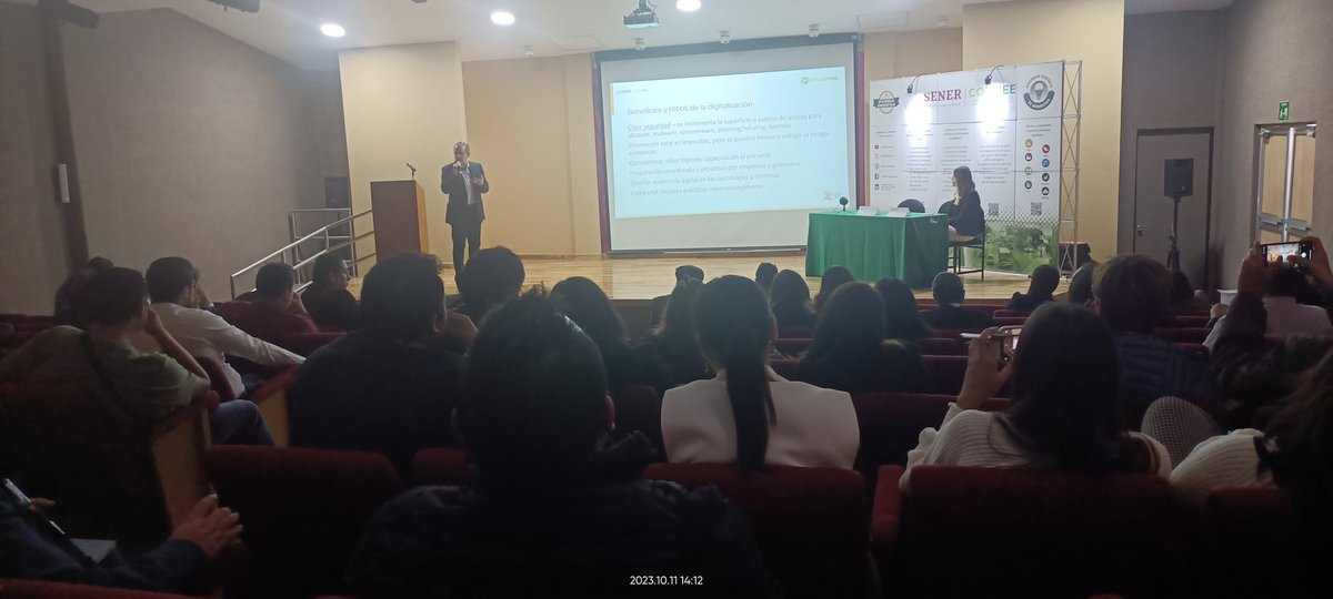 “La digitalización tiene como objetivo el poder mitigar los gases de efecto invernadero”
Ing. Agustín Acevedo
<a href="/AAmeneer/">Asociación de Empresas de Eficiencia Energética AC</a> 

🟣8° Foro de #SGEN <a href="/CONUEE_mx/">CONUEE_mx</a>