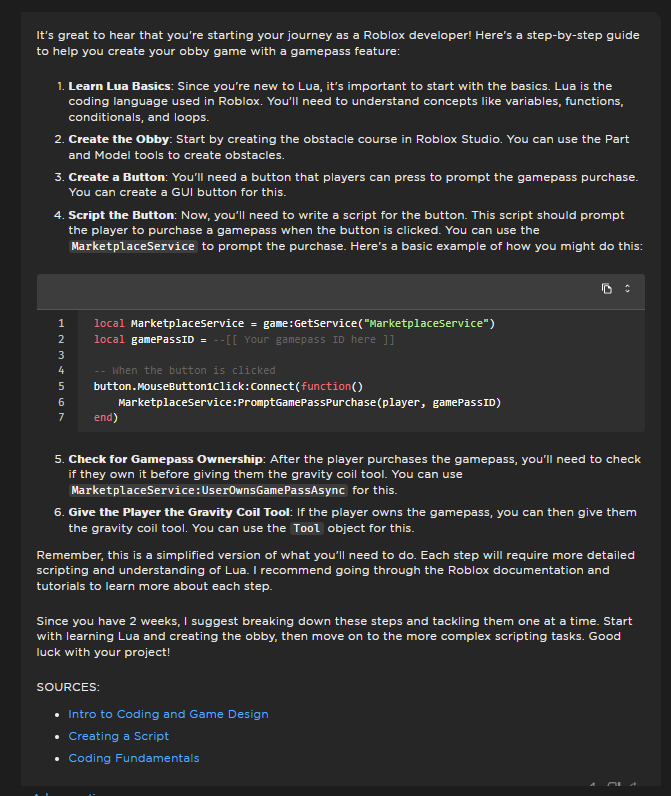 Roblox Gamepass Script Tutorial