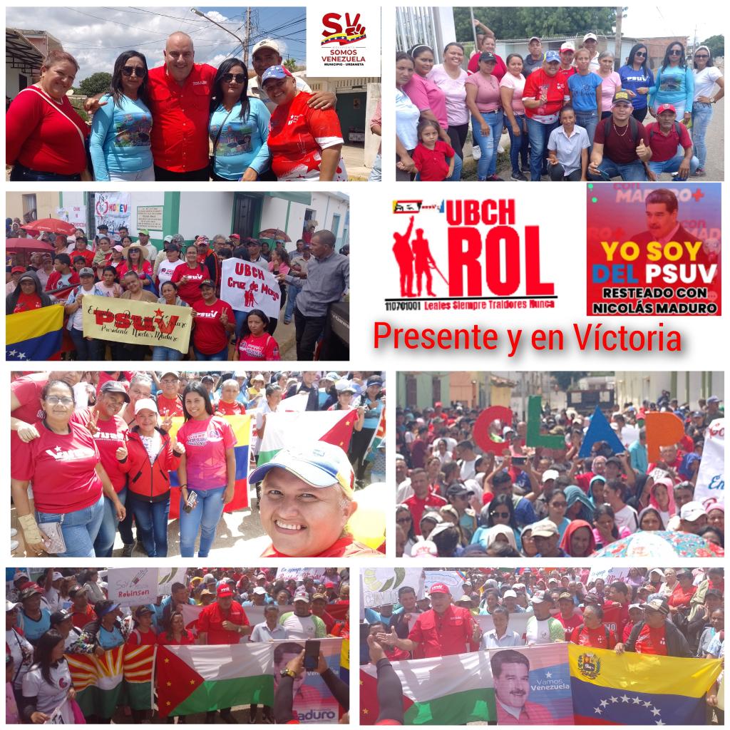 #ElEsequiboEsNuestro Desde Siquisique Urdaneta Lara dijimos Presente en la Concentración de apoyo a nuestro Presidente <a href="/NicolasMaduro/">Nicolás Maduro</a> con la Participación del Alcalde <a href="/HAMADCHAER/">HAMAD AL CHAER PSUV</a> y todos los movimientos Sociales <a href="/AdolfoP_Oficial/">Adolfo Pereira Gobernador</a> #UrdanetaLoMejorDelPlaneta