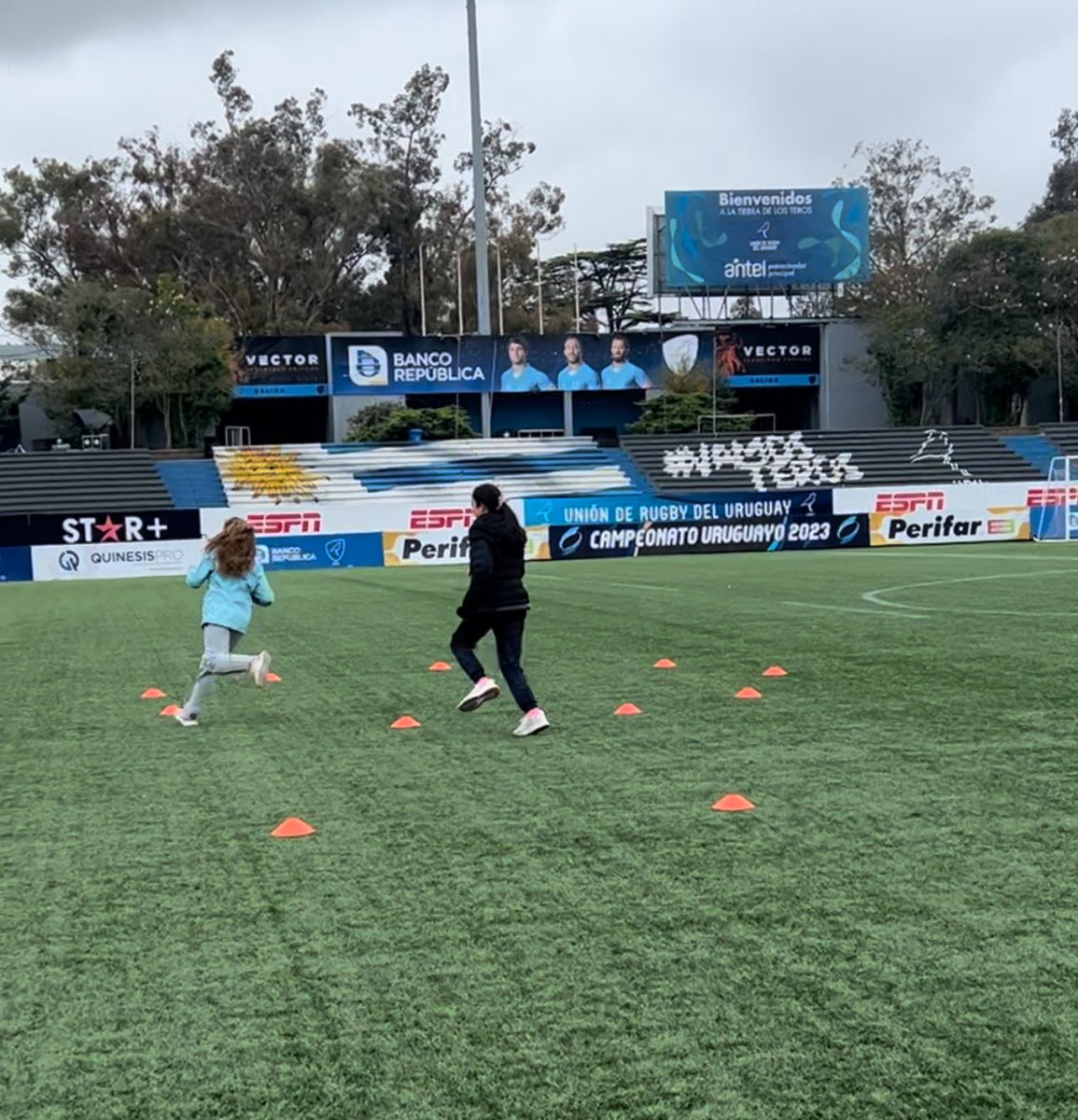 🏟️ En casa 

👋🏼 Nos visitó la Escuela N° 1 Artigas, de Trinidad, Flores. Acudieron desde la Colonia Escolar Malvín N° 261  y acompañaron a <a href="/teros7s/">Teros 7's</a> en su entrenamiento antes de la actividad en cancha. 
Es un placer tenerlos con nosotros. 

#ComunidadURU