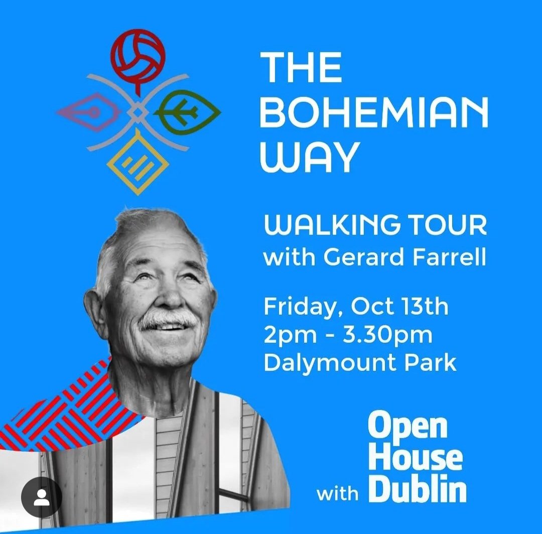 gerrytastic's tweet image. I'll be giving a social history walking tour of Phibsborough with a Bohs slant this Friday at 2pm for Open House.

The tour meets and finishes at Dalymount Park and is free to attend.