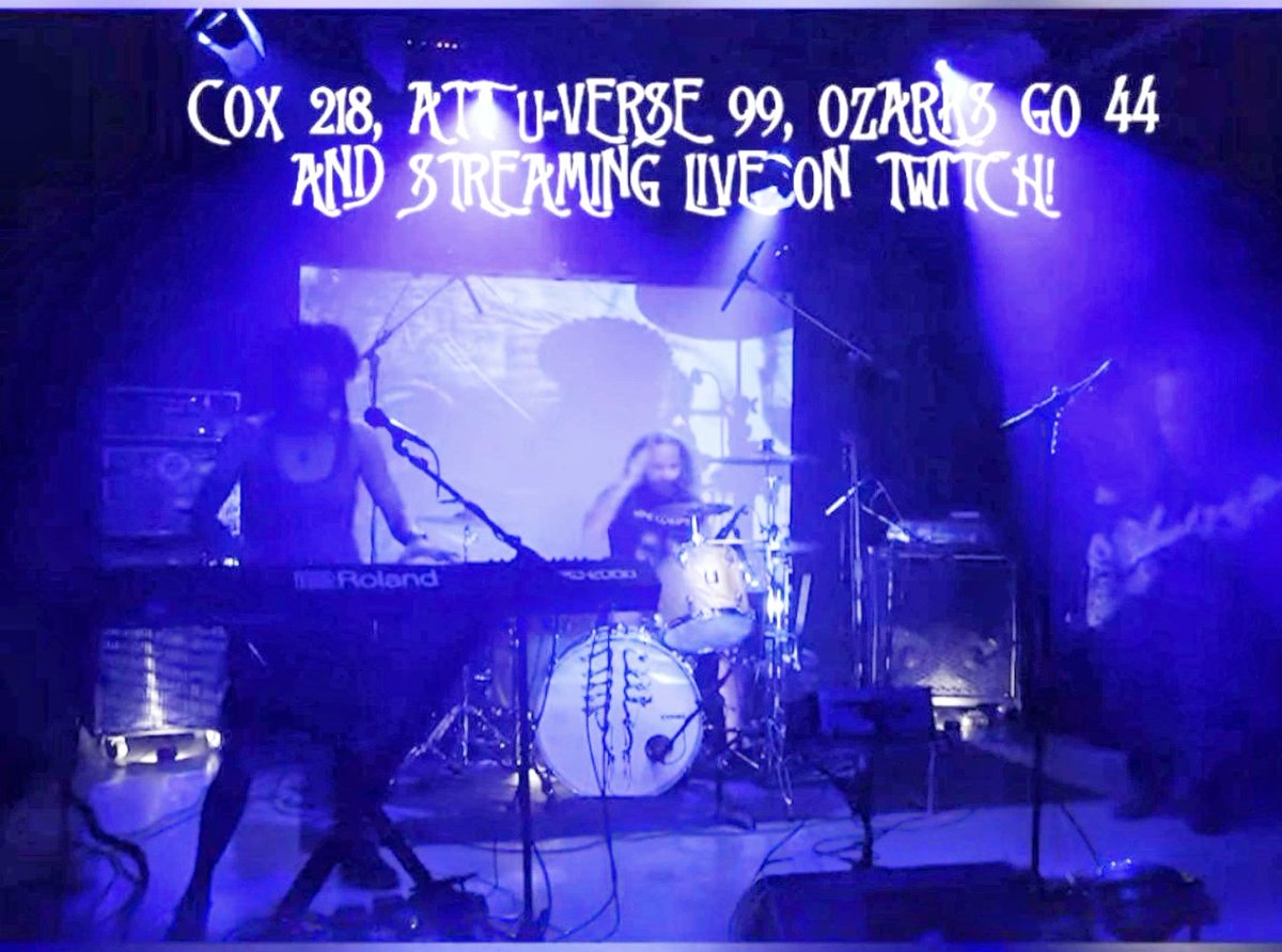 DeadRegister's tweet image. Dead Register live on FPTV tonight at 7PM CST!!!
Check it on the channels above or stream it here:
twitch.tv/fayettevillepu…
📺
#doomgaze #fayettevillepublictelevision #fptv #postgoth #postpunk #postmetal #live #television #hard #heavy #pink