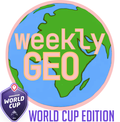 weeklygeo's tweet photo. Weekly Geo - 11th October
🏆World Cup Edition!  Everything you need to know about the @GeoGuessrWC Format, Players, Groups, &amp; Casters! https://t.co/HGVJJHe11p