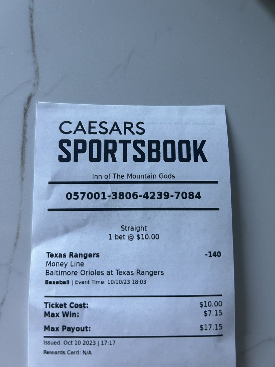_DonJulio12's tweet photo. Thanks to @ZTFULLYLOADED for keeping my bankroll Loaded💰 https://t.co/WjMZgPT9aT