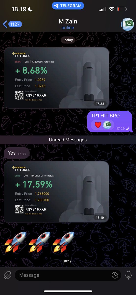 UNKNOWN TRADER tweet media