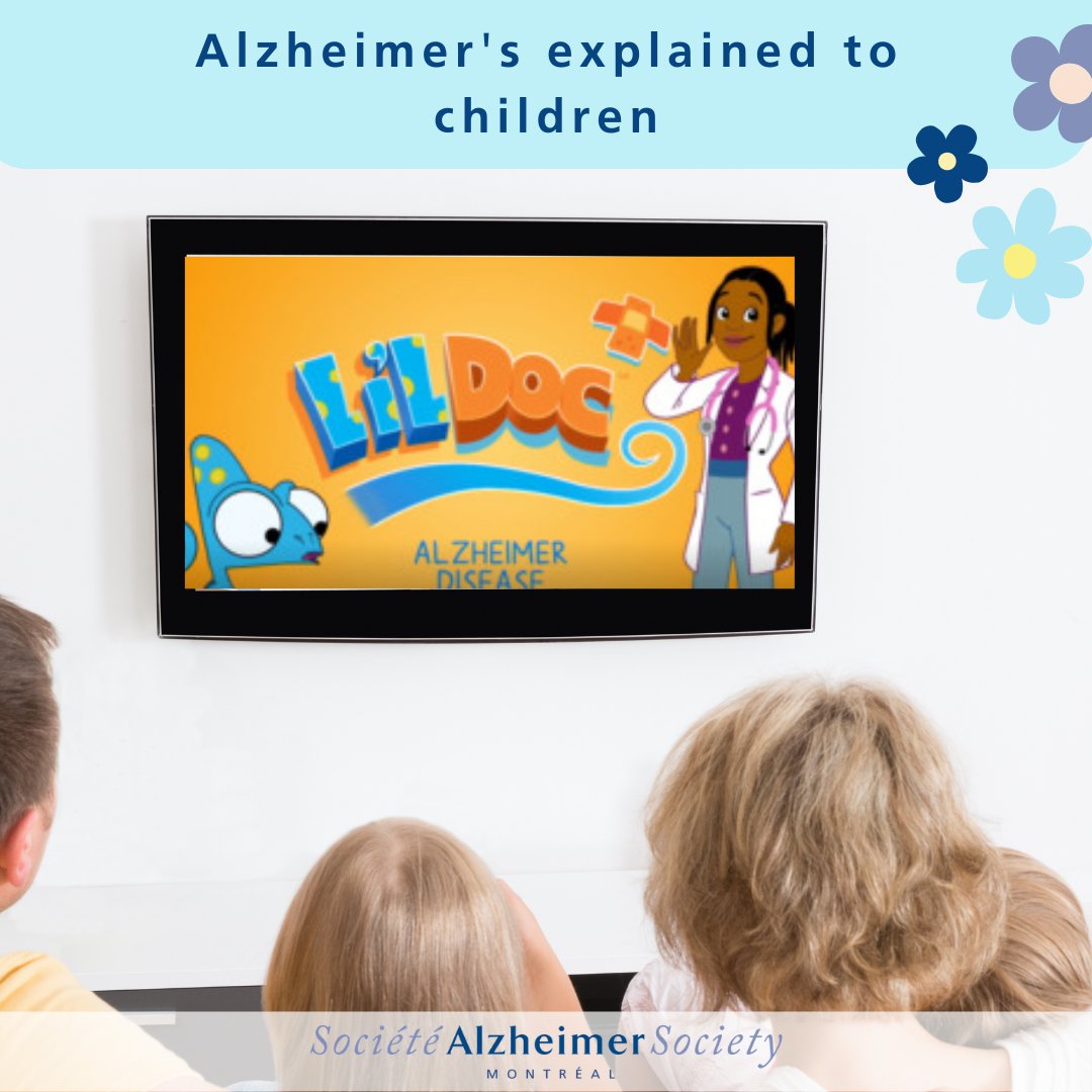 [Alzheimer's explained to children]

Li'lDoc is a cartoon and a collection of books that helps children understand complicated things! 💡📚
Watch the episode now!➡️ bit.ly/3tl21OA