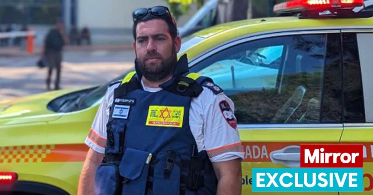 Medic loses 6 colleagues in Hamas attacks - including pal shot dead in ambulance mirror.co.uk/news/world-new…