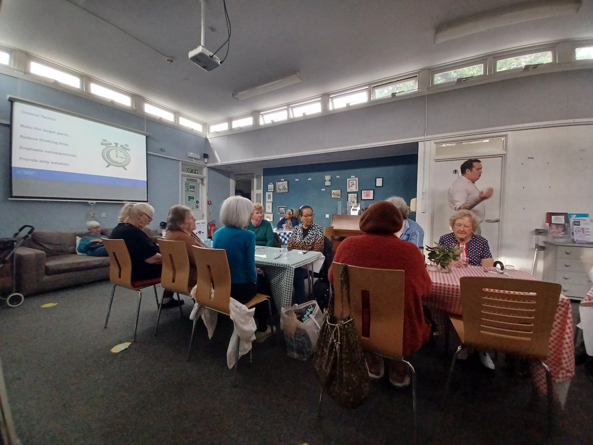 The Crypto Protect Team spoke with Age UK Users at their Hammersmith Branch today <a href="/AgeUKHF/">Age UK Hammersmith & Fulham</a>. We had an open discussion about the types of Cyber Fraud currently circulating today. We listened to their concerns first-hand and advised them on how to report them. #CryptoProtect