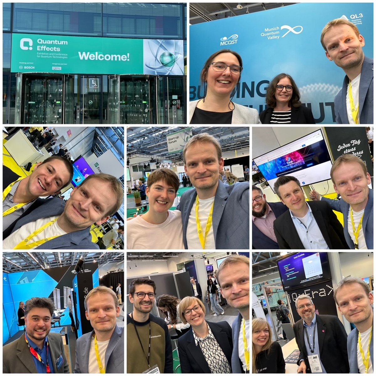 rbrtwll's tweet photo. Even more exchange on #QuantumComputing this week: Today in Stuttgart for #QuantumEffects and the @qbn_network Industry Summit.
Many thanks for the opportunity to present the Munich Quantum Toolkit (👉https://t.co/C4r5jdajXq) and the many discussions at the event!🙂 https://t.co/dS9JW8JIt2