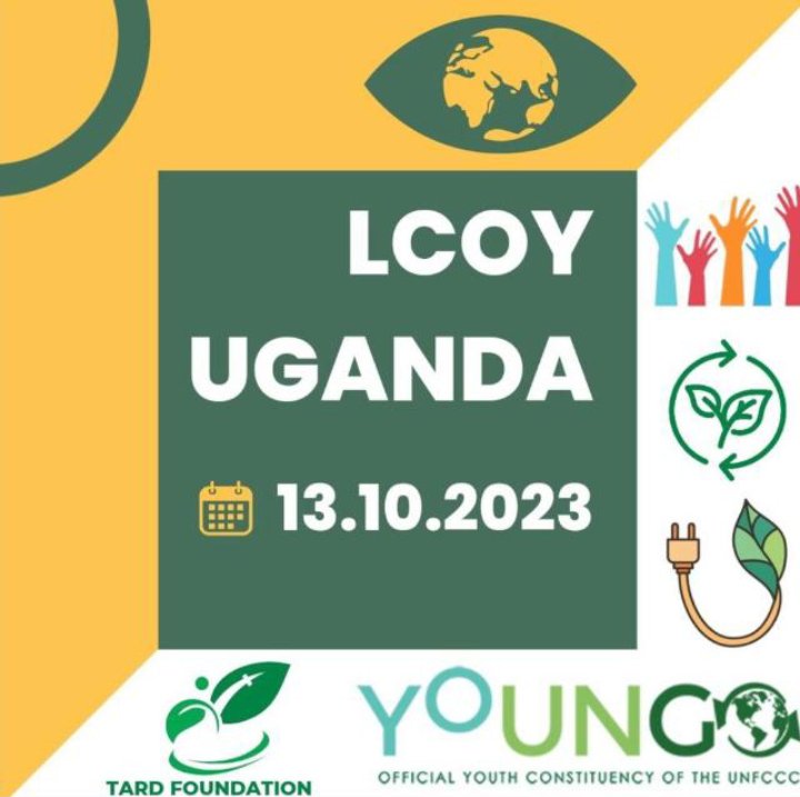 Winnie_olleka's tweet photo. 📢Youths are taking actions on #climateachange at various levels and capacities.
Join the #LCOY event on climate change by @TardFoundation & @Riseupmovt 🌍💚🌱
🎯13th October, 8am EAT
#LCOYUG23 https://t.co/vCPhm7r6If