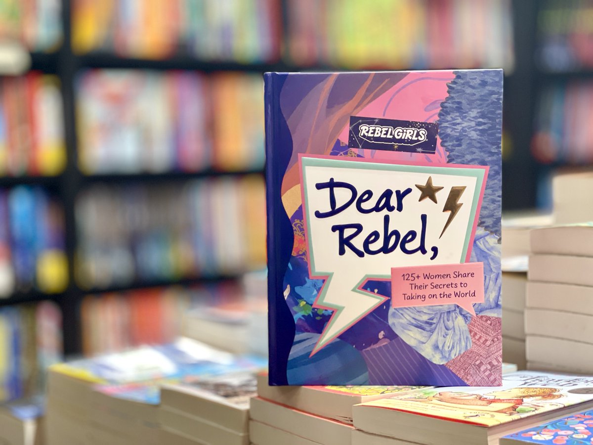 Dear Rebel is an empowering @rebelgirlsbook collection of letters, essays & poems from over 125 brilliant & inspiring teens & women sharing their stories, advice and tips for taking on the world. Shop Dear Rebel: bit.ly/46Lv6RL #InternationalDayOfTheGirl2023 @dkbooks