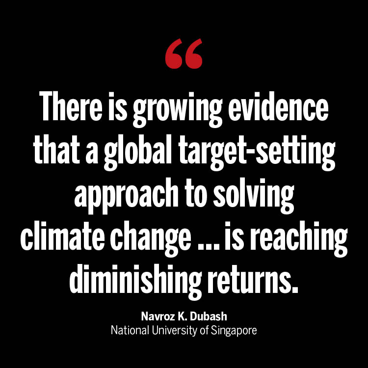 To address #ClimateChange, attention should be rebalanced from global target setting toward national climate politics and policy, argues @NavrozDubash in a new #ScienceExpertVoices article. scim.ag/4qB