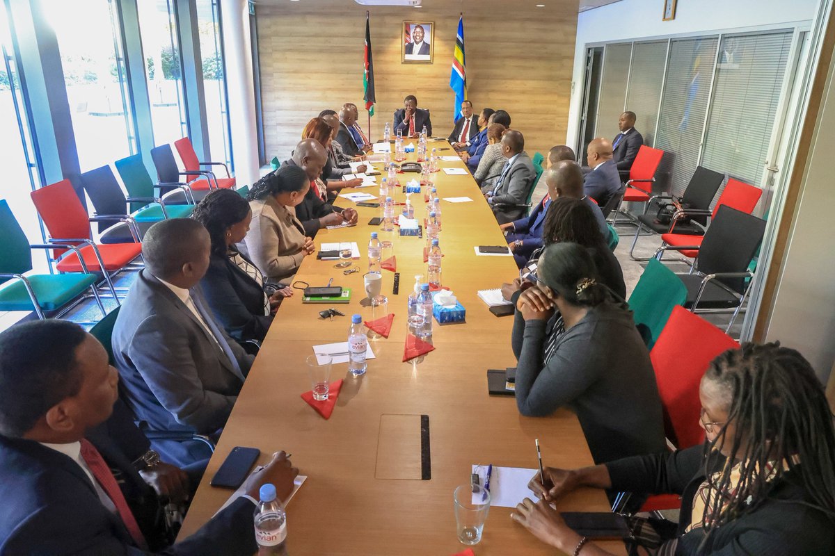 Delighted to visit the Kenyan Mission in Geneva and interact with the dedicated and innovative team led by the Permanent Representative, Amb. Cleopa Mailu.