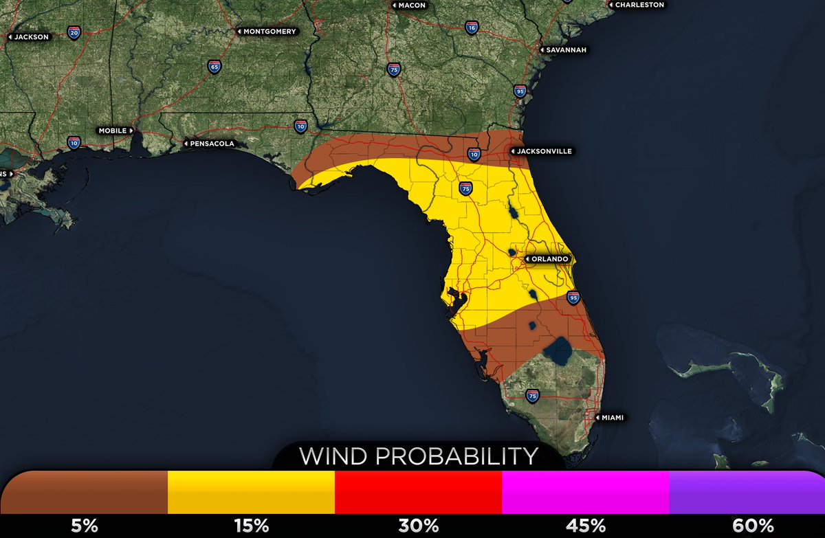 weatherforce11's tweet photo. No major changes with the latest 12:30 PM ET SPC update. One minor change to the southern extent of the marginal risk (level 1/5) zone which has now been extended to near West Palm Beach. #flwx https://t.co/Zii2tf4xdU
