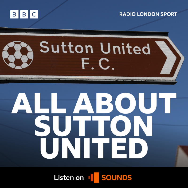 BBCLondonSport's tweet photo. 𝗔𝗟𝗟 𝗔𝗕𝗢𝗨𝗧 𝗦𝗨𝗧𝗧𝗢𝗡 𝗨𝗡𝗜𝗧𝗘𝗗! 🟡🟤

Joining @NickGodwinsport...

👉 @suttonunited boss Matt Gray
👉 @SuttonUtdWomen's Sophie Modak
👉 @suttonpodcast's @Alex__Tres
👉 @ahmednur94
👉  10 questions: @SuttonUtd_SLO's Claire Loughlin

7-8pm | @BBCRadioLondon