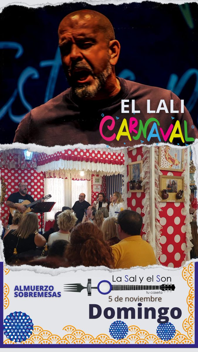 <a href="/acma21_a/">Asociacion Carnavaleros Malagueños</a> <a href="/CarnavalMLG/">Carnaval de Málaga</a> <a href="/Carnavaladictos/">𝘾𝙖𝙧𝙣𝙖𝙫𝙖𝙡𝙖𝙙𝙞𝙘𝙩𝙤𝙨</a> <a href="/carnavalmalaga/">CarnavaldeMalaga.com</a> <a href="/lalibandolero/">Lali</a> ..

Segundo día de carnaval en La sal y el son no te lo pierdas ..