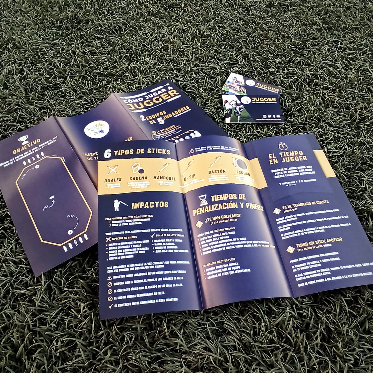 🎁 ¡SORPRESA! Hemos sacado una línea de material explicativo de jugger. ¡Y de libre uso!

Para que en las exhibiciones podáis atraer a curiosos de forma más efectiva.

🌐 Podéis descargar todo el material en nuestra web:
juggeraragon.com/recursos/

¡Esperamos que os sea de utilidad!