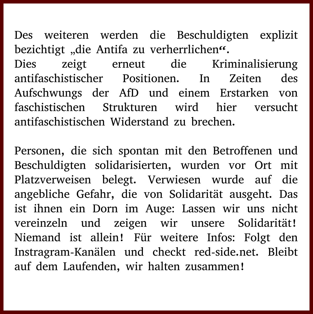 Heute mehrere Hausdurchsuchungen in Nürnberg! Vorwurf einer kriminellen Vereinigung nach §129. In Bayern reicht es dafür bereits aus, wenn man linke Graffiti gemalt haben soll.