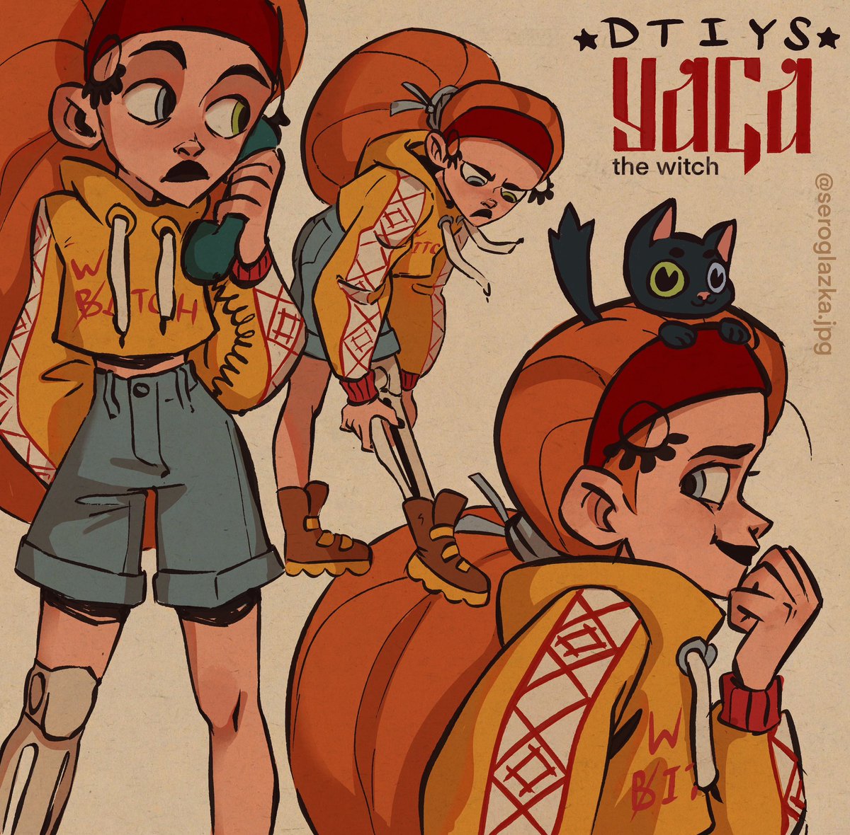 LenaGreyes's tweet photo. Hello #PortfolioDay ! 
I do characters concepts and comics ✨ https://t.co/OJx6tsKDuV