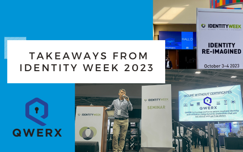 QWERXsecurity's tweet photo. QWERX attended #IdentityWeek and saw innovative tech for authenticating human identity. But the digital world operates FAST, while humans move SLOW. Bridging the gap between physical and digital security is a challenge we must overcome. Human identity ...
https://t.co/Z3xhvmVTSJ https://t.co/Ll2G1tTUOm