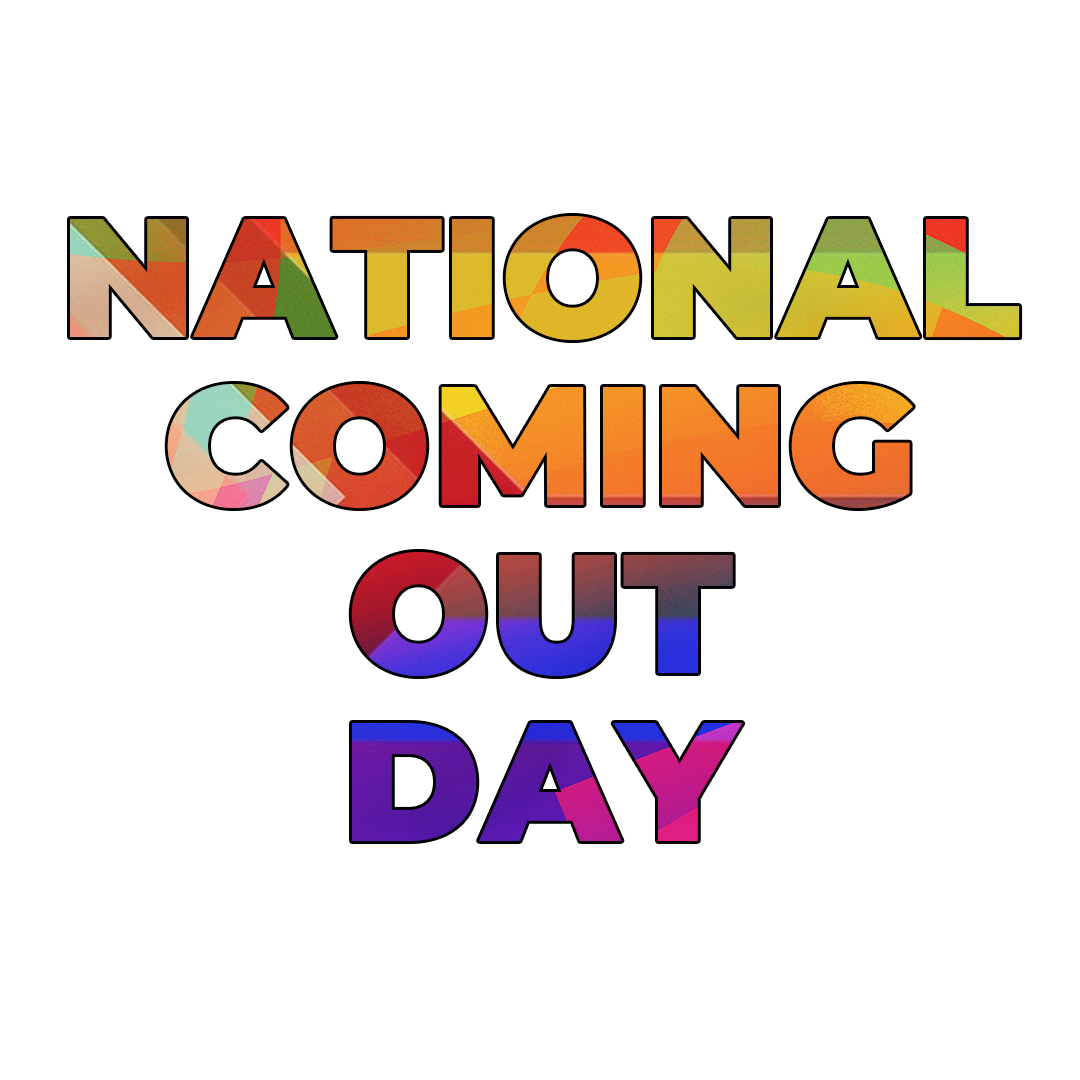 Happy Coming Out Day! October 11 is National Coming Out Day. Today, and every day, be proud of who you are. Celebrate the amazing journey of self-discovery and the courage it takes to be authentically you. No matter where you are on the path, know that you are loved!